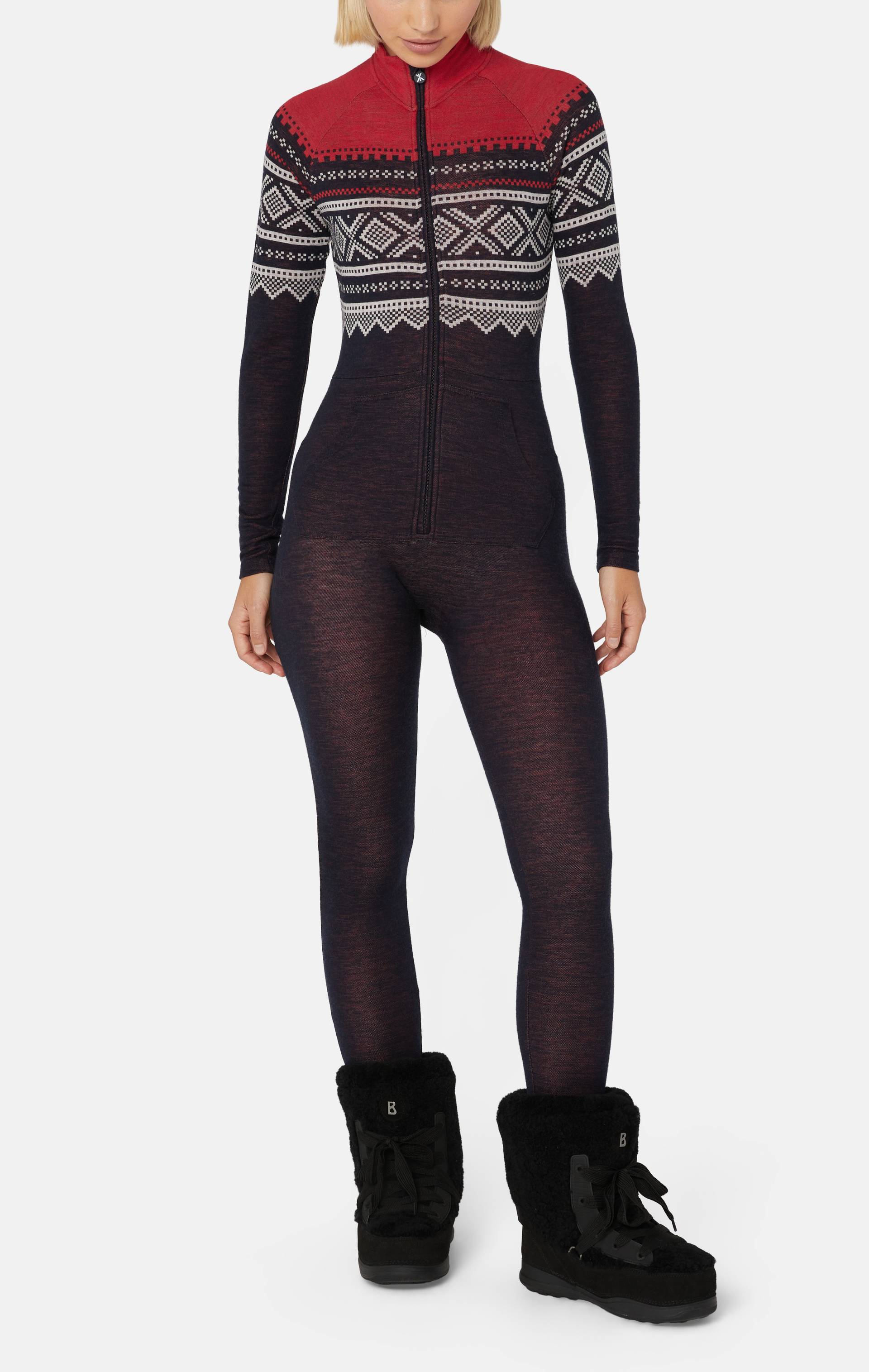 Onepiece Marius Baselayer Fitted Jumpsuit Navy - 5
