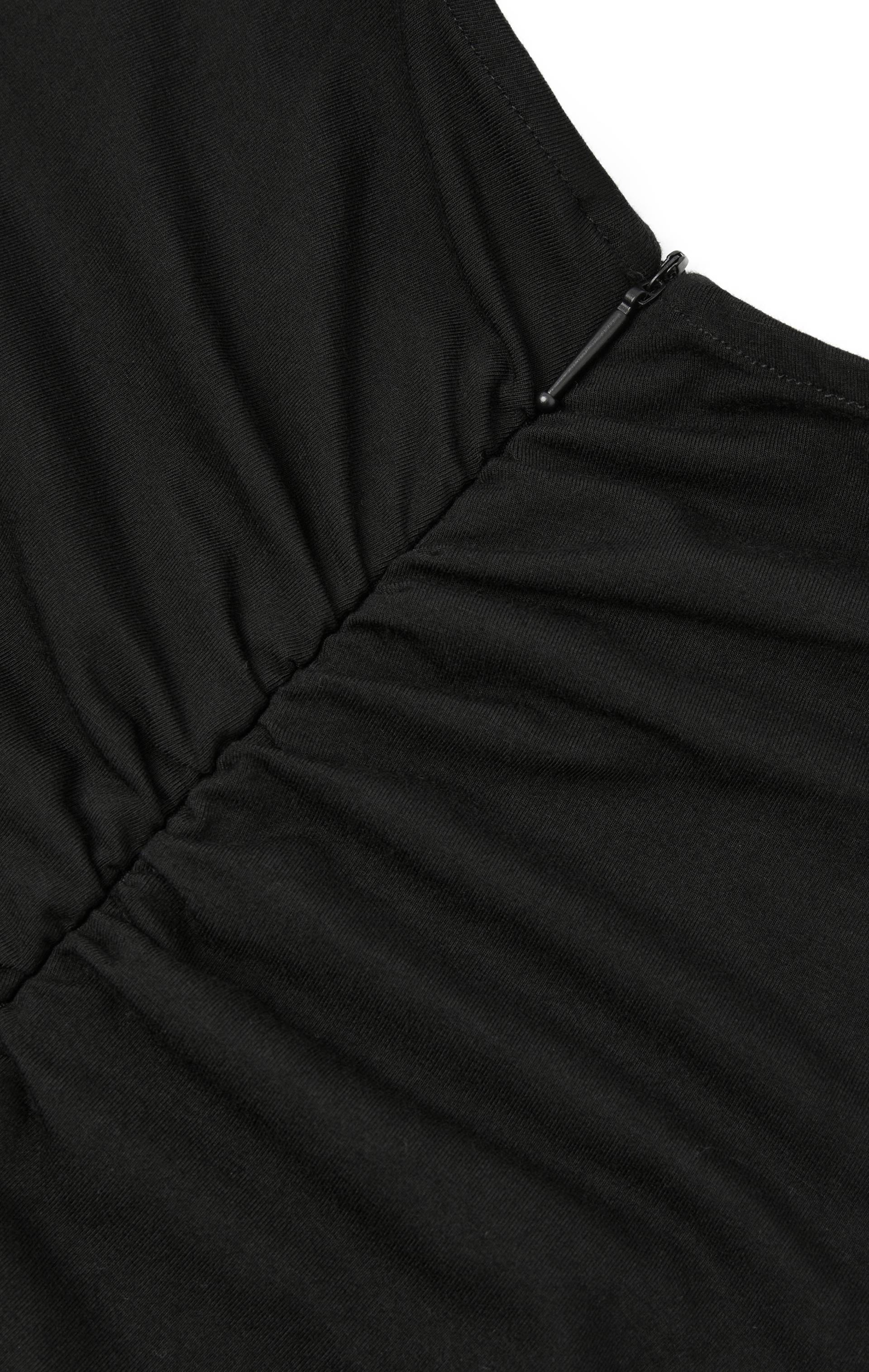 Onepiece Smooth Female Jumpsuit Black - 6
