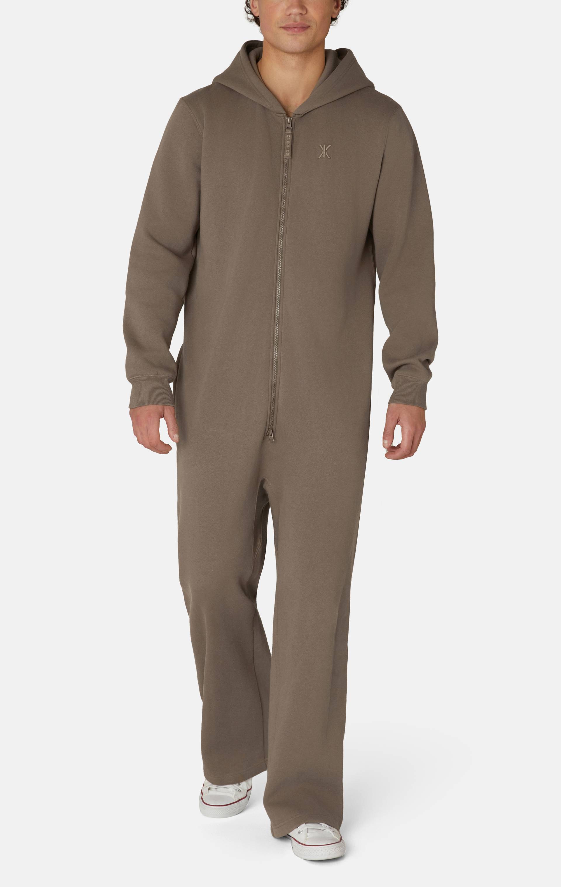 Onepiece The Straight Leg Jogger Jumpsuit Brown - 2