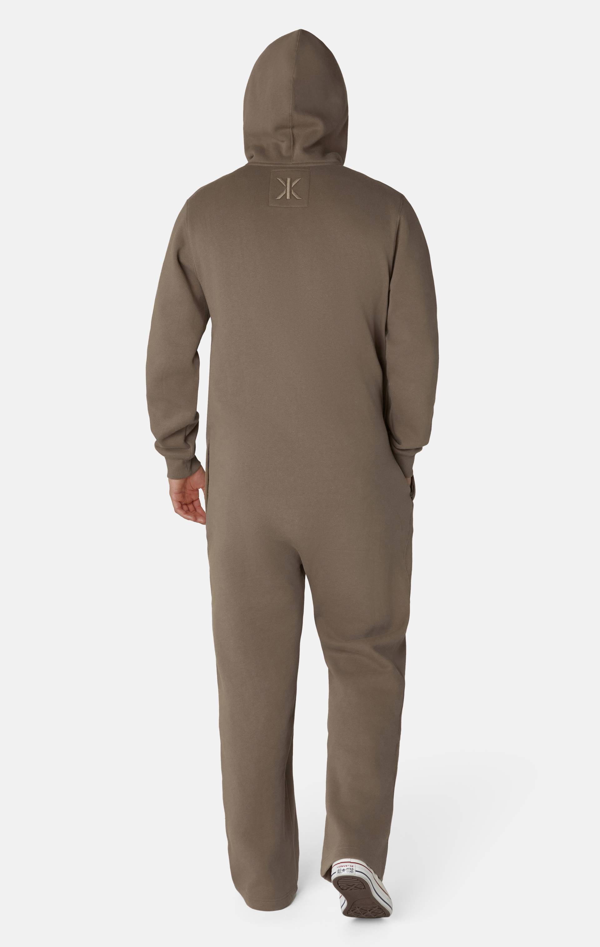 Onepiece The Straight Leg Jogger Jumpsuit Brown - 3