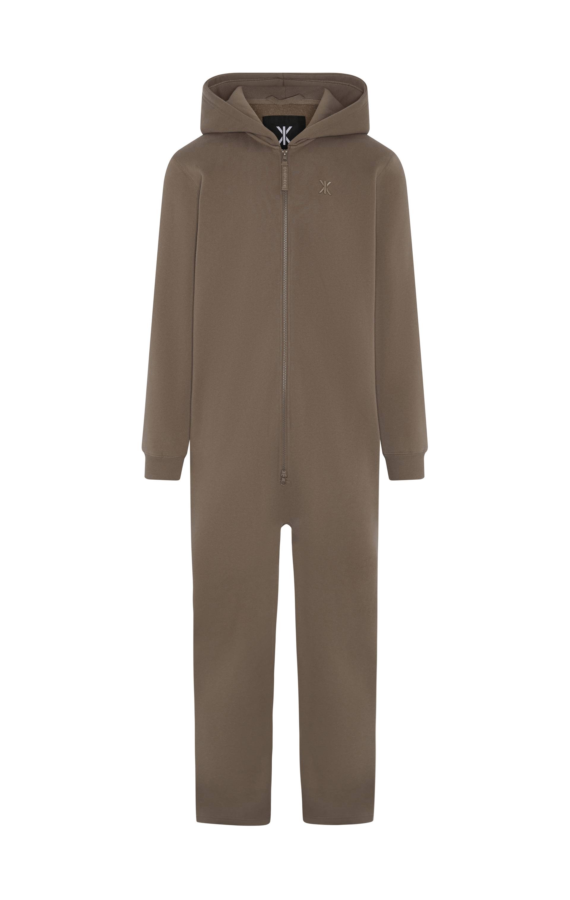 Onepiece The Straight Leg Jogger Jumpsuit Brown - 1