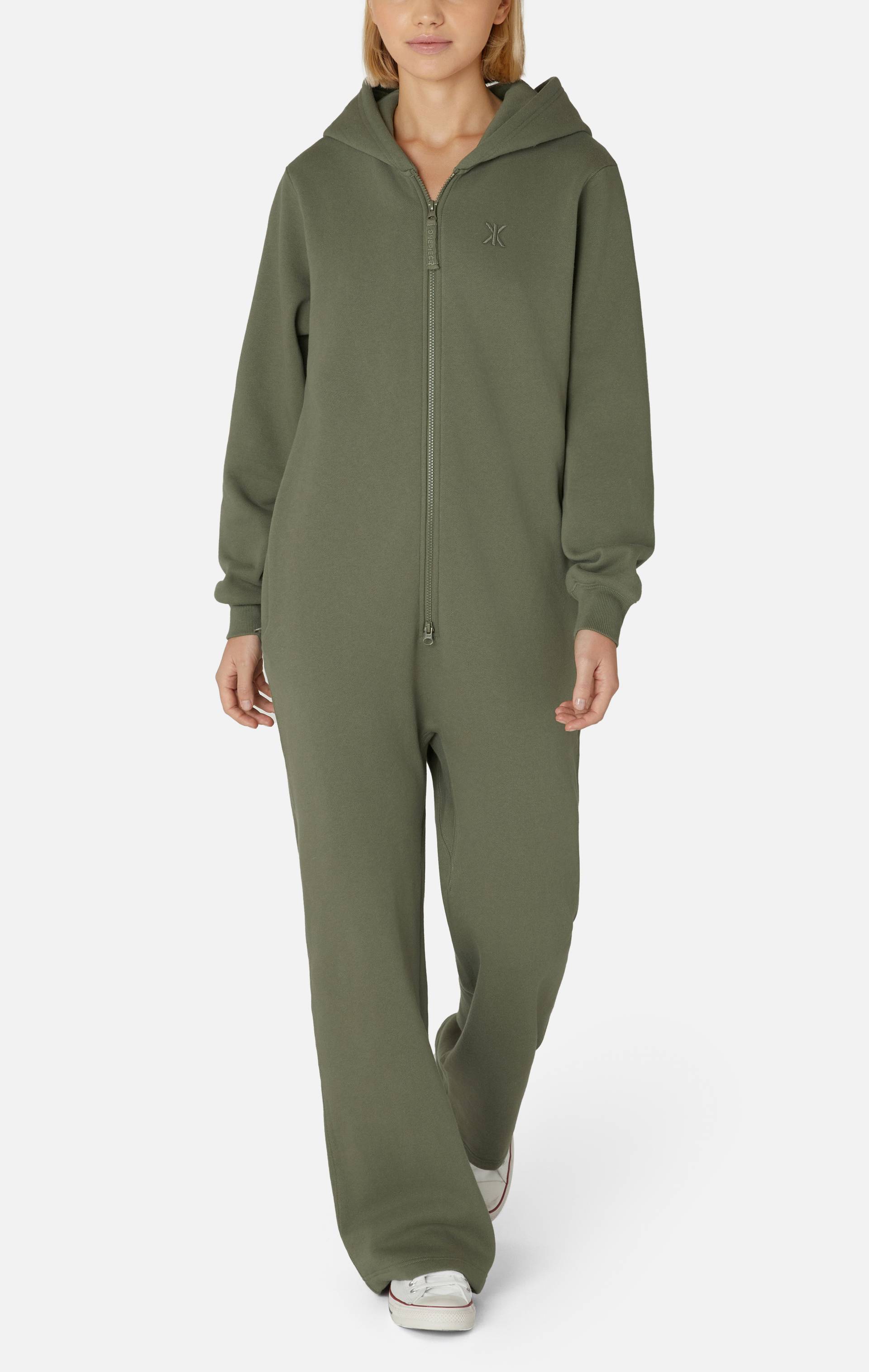Onepiece The Straight Leg Jogger Jumpsuit Light Olive - 4