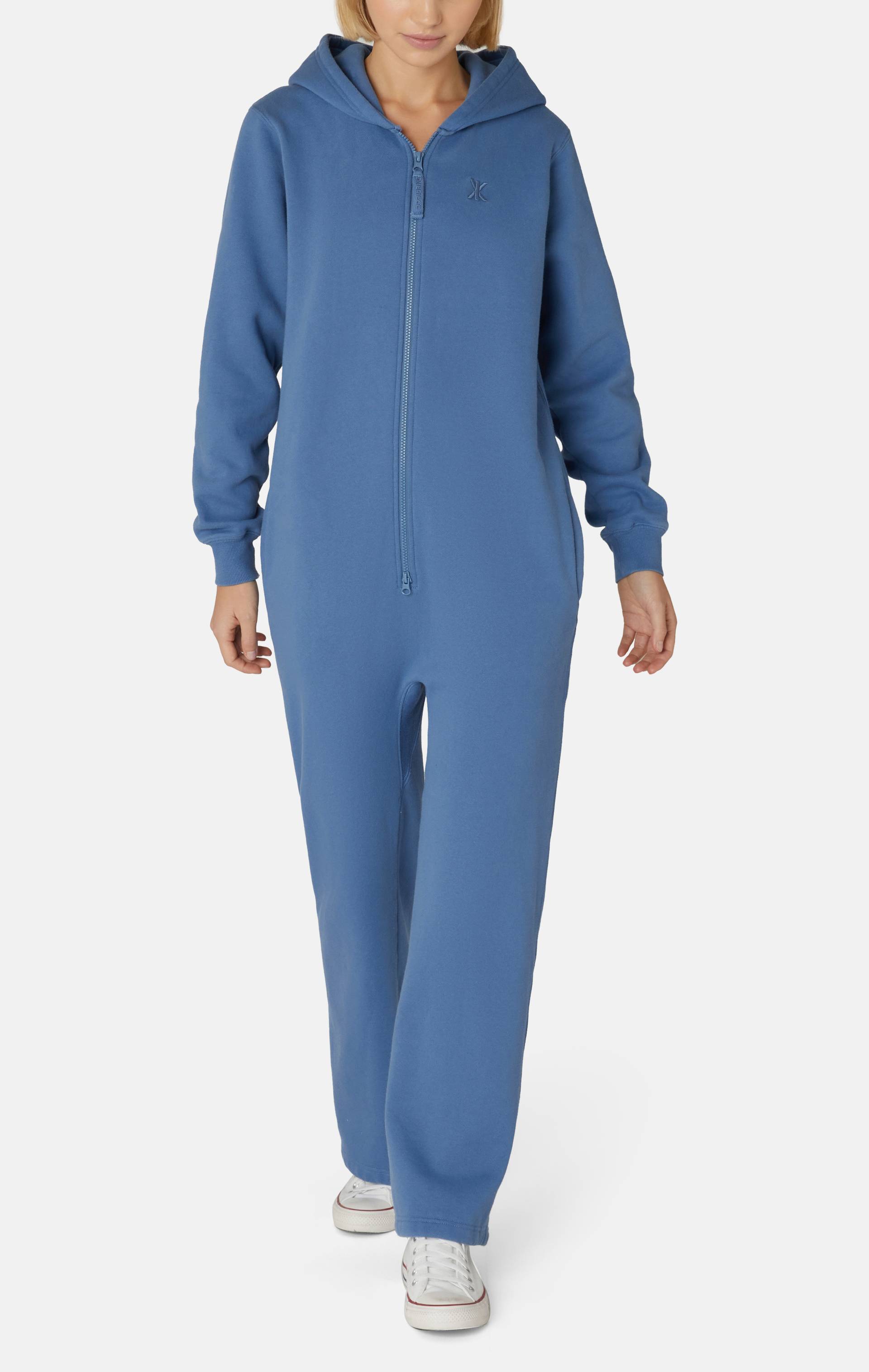 Onepiece The Straight Leg Jogger Jumpsuit Mid Blue - 5