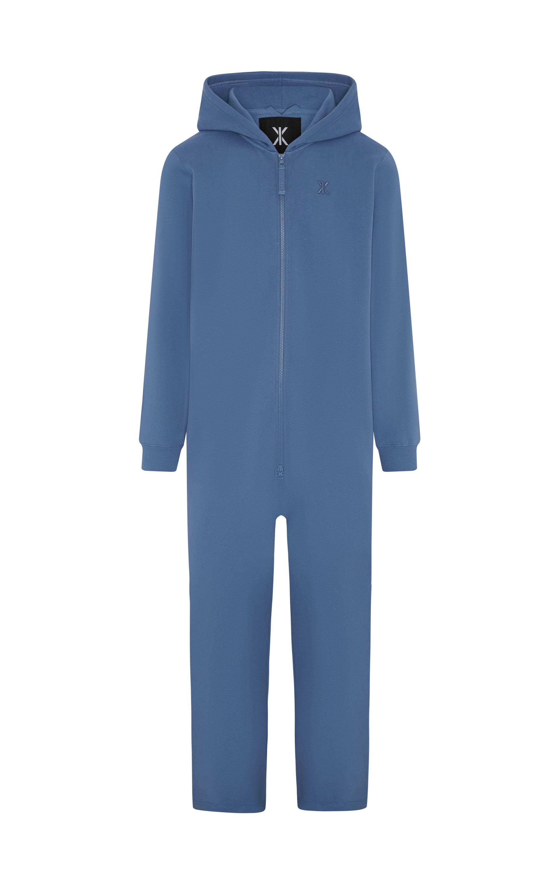 Onepiece The Straight Leg Jogger Jumpsuit Mid Blue - 1