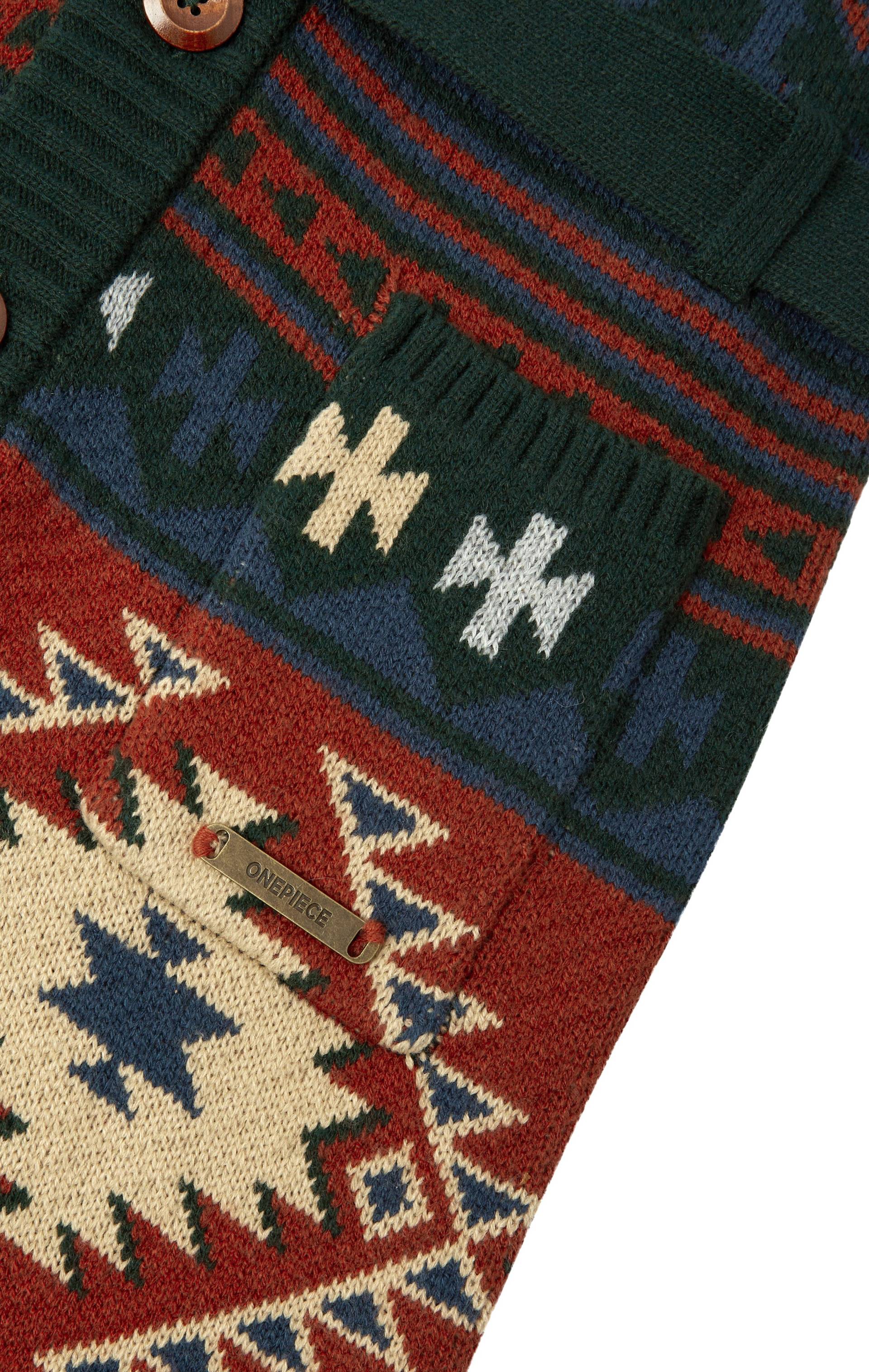 Onepiece Nature Knit Fitted Jumpsuit Multi - 5