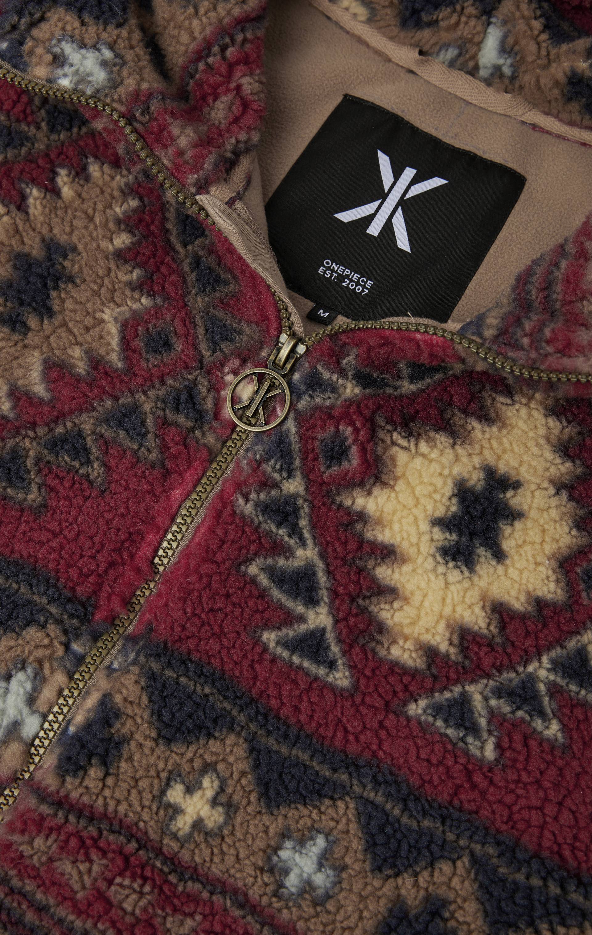 Onepiece Earthy Fleece Jumpsuit Multi - 6