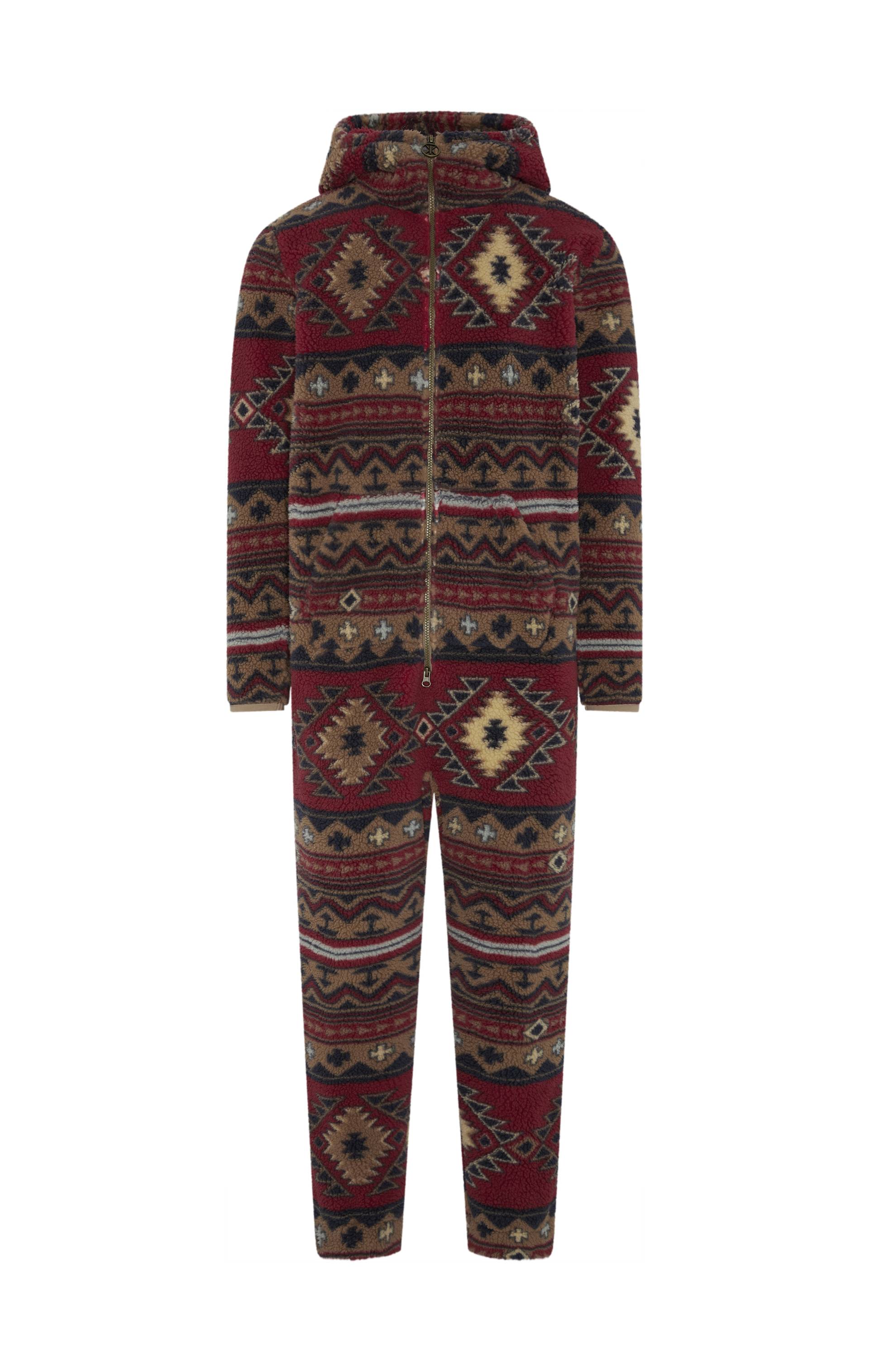 Onepiece Earthy Fleece Jumpsuit Multi - 1