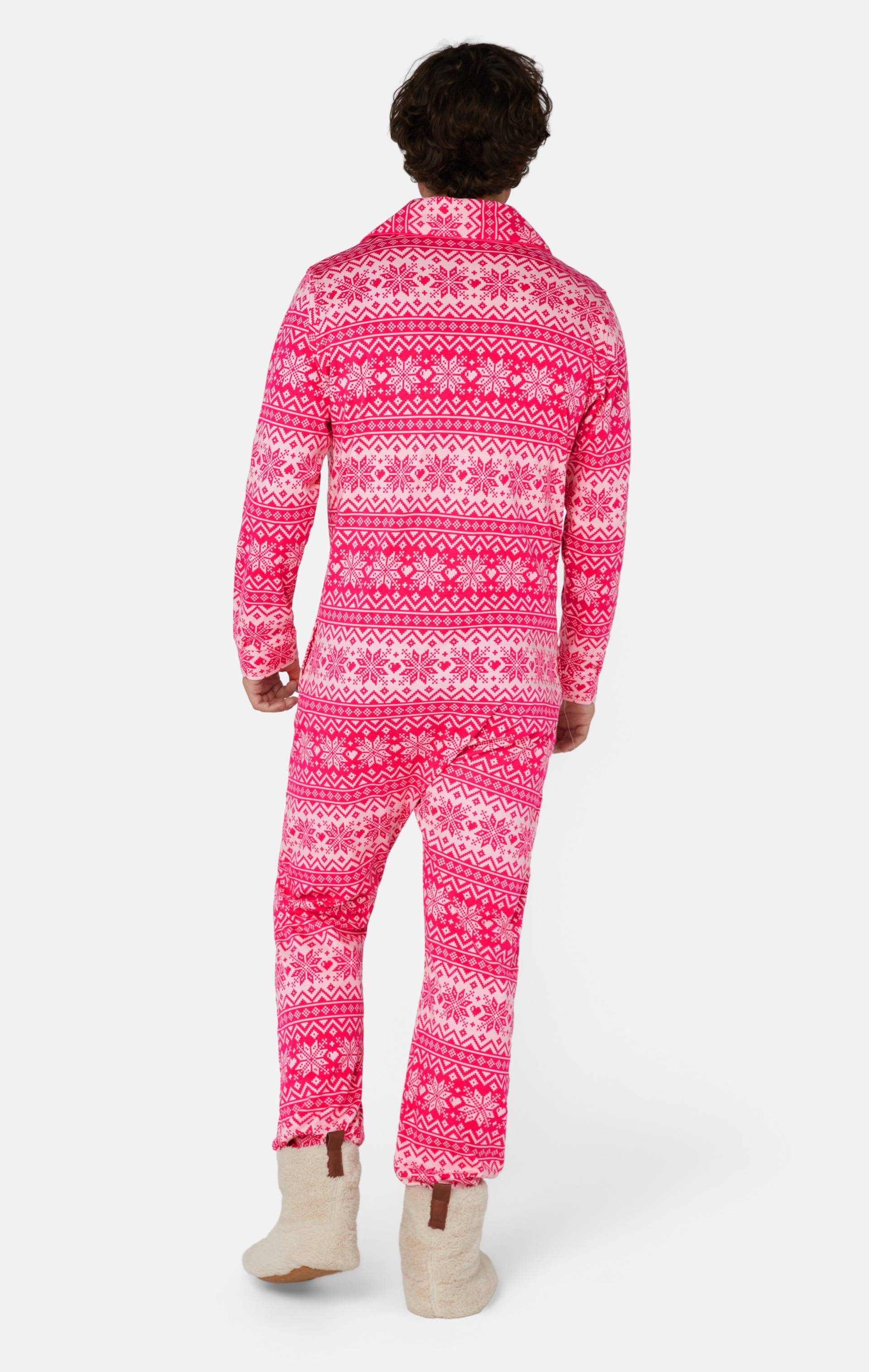 Onepiece Holiday Pyjamas Pink - 3