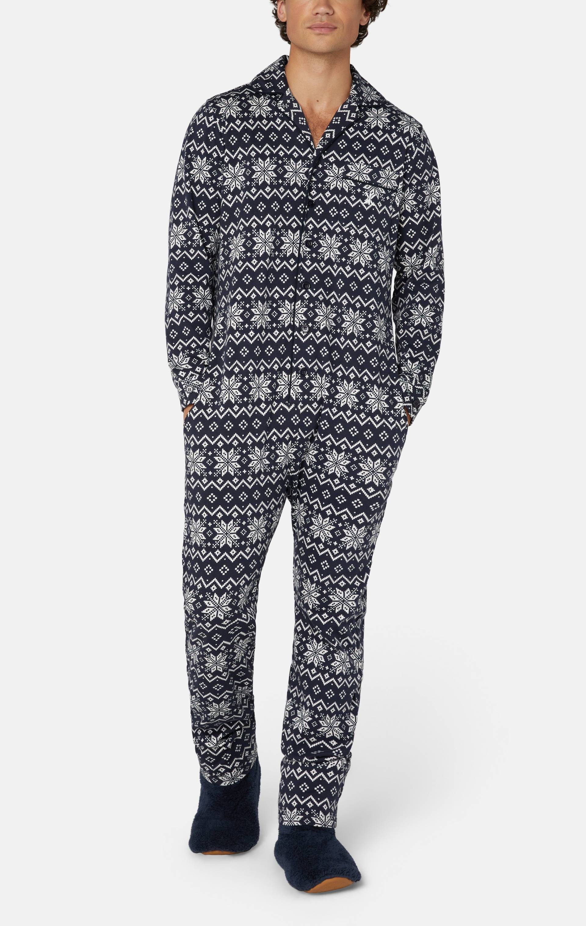Onepiece The Holiday Pyjamas Navy - 2