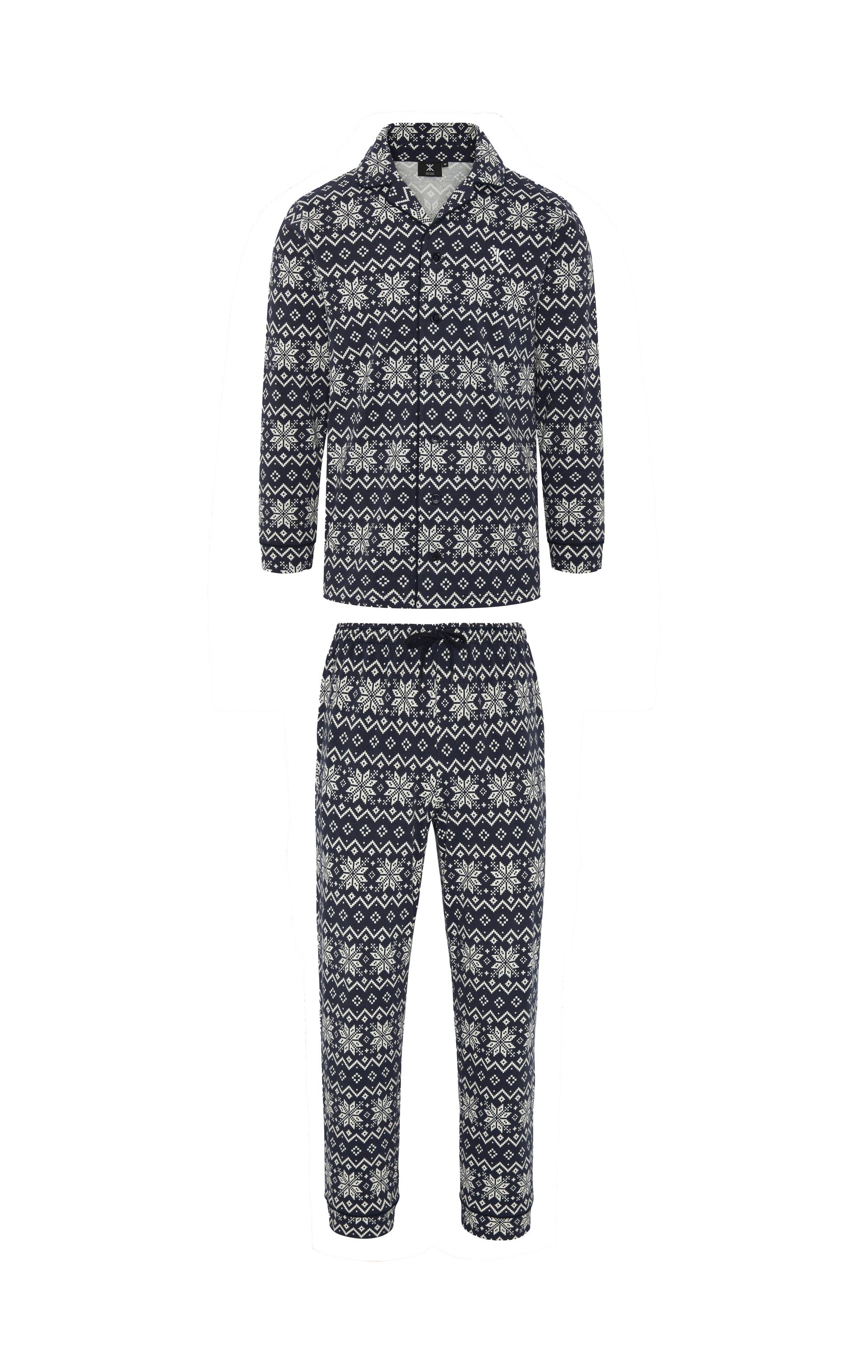 Onepiece The Holiday Pyjamas Set Navy - 1