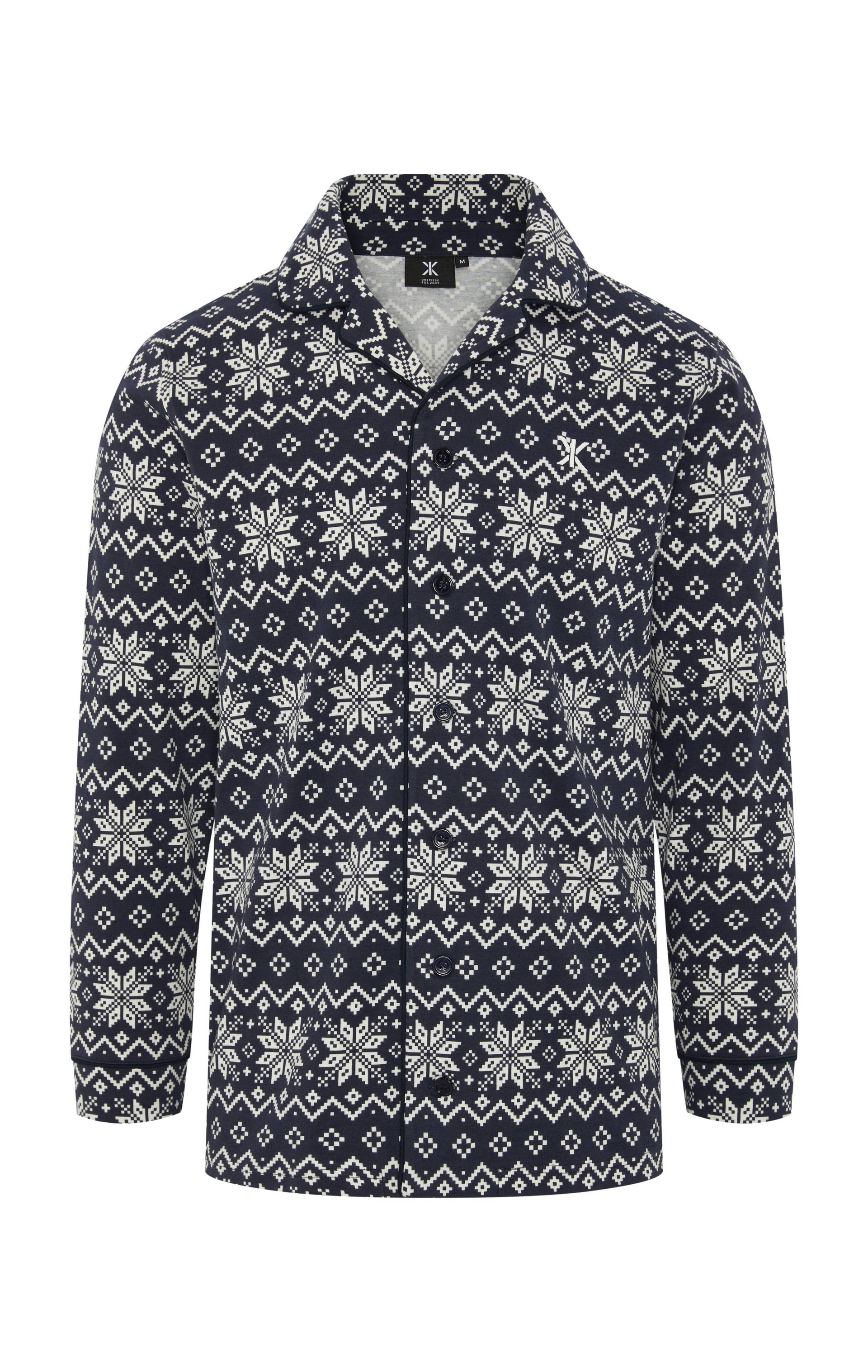 Onepiece The Holiday Pyjamas Set Navy - 1
