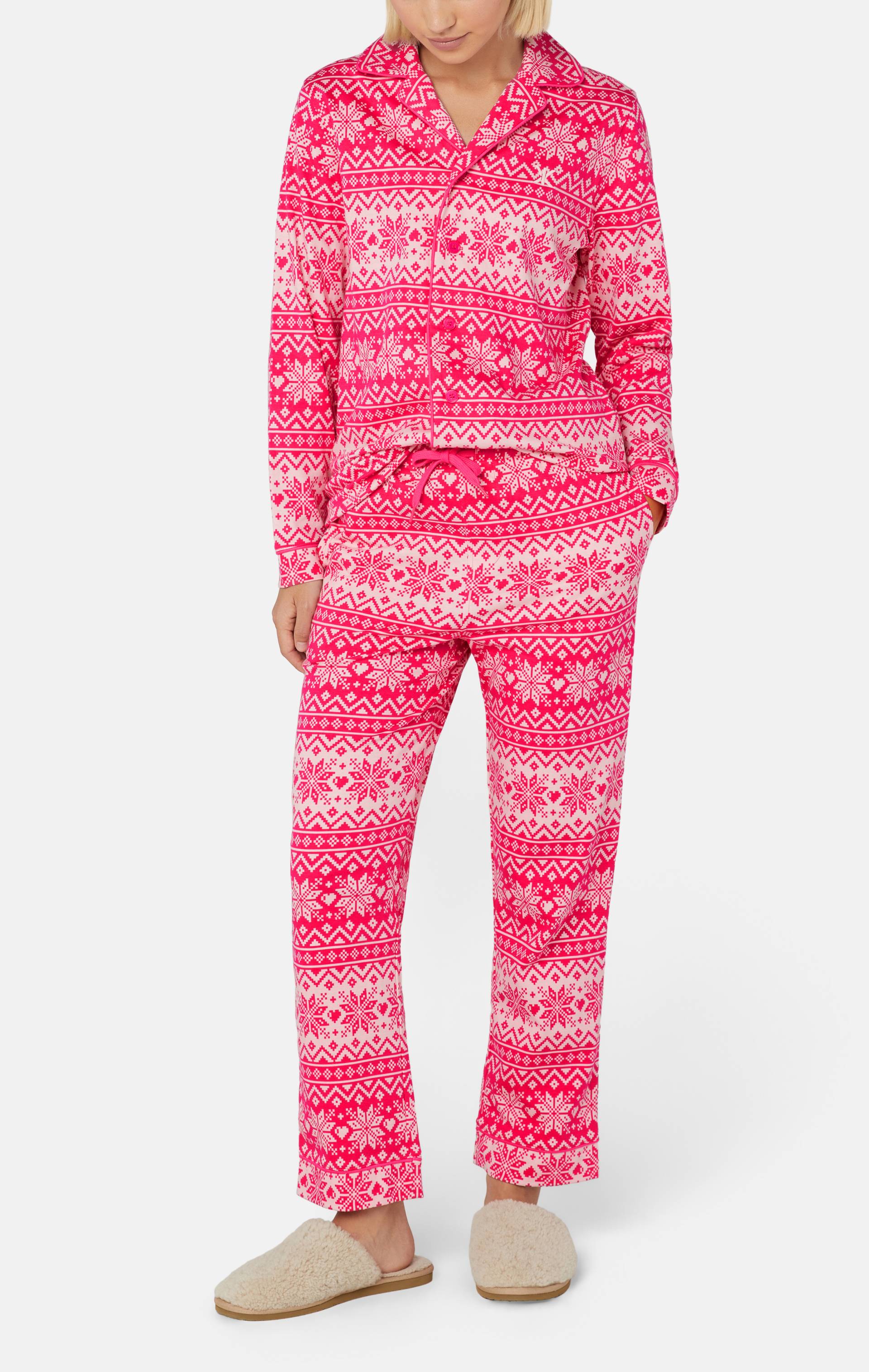 Onepiece The Holiday Pyjamas Set Pink - 6
