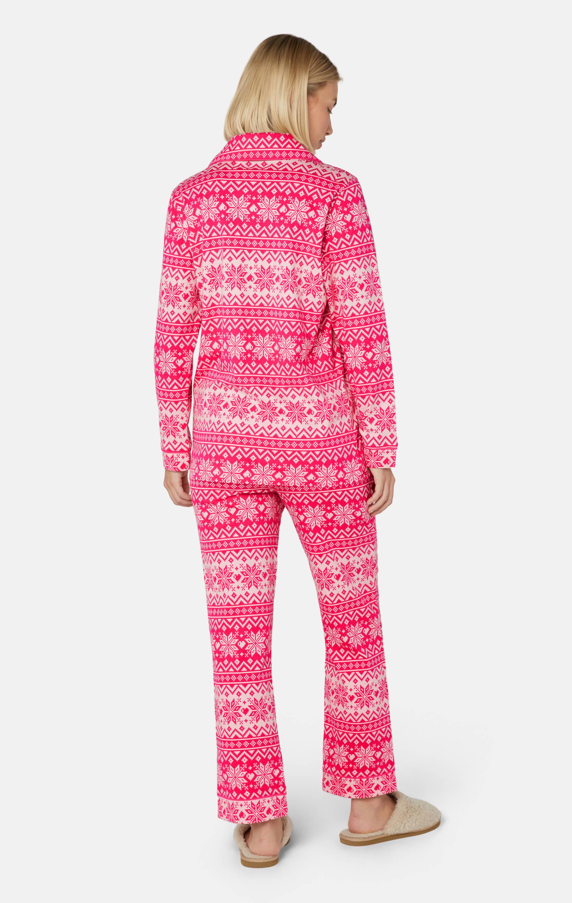 Onepiece The Holiday Pyjamas Set Pink - 7