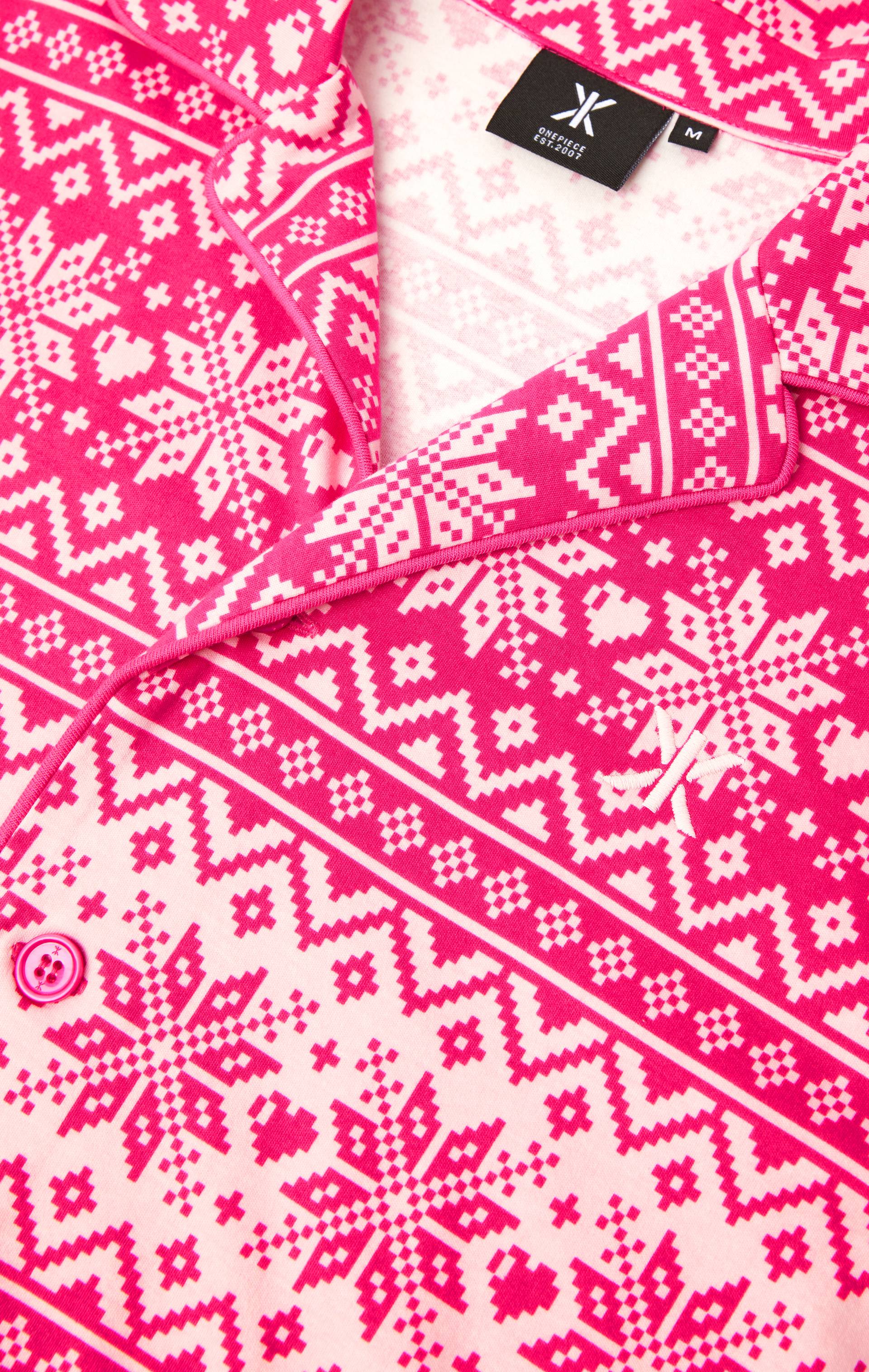 Onepiece The Holiday Pyjamas Set Pink - 8