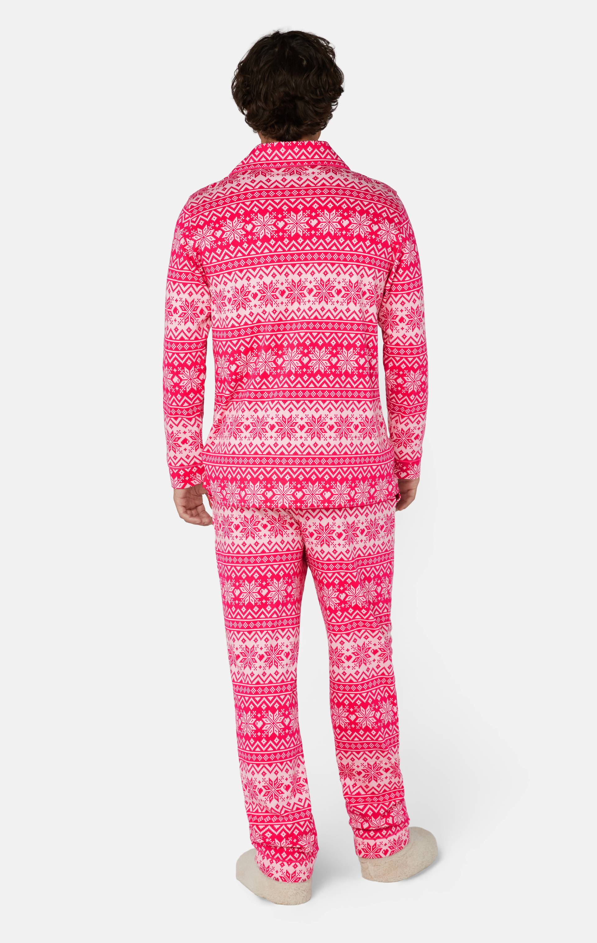 Onepiece The Holiday Pyjamas Set Pink - 5