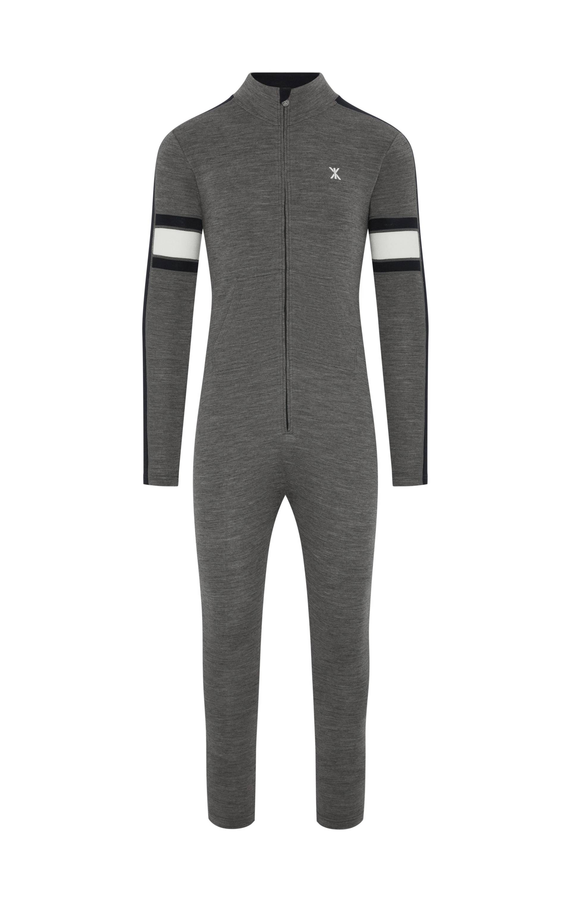 Onepiece Merino Tech Male Baselayer Grey Melange - 1