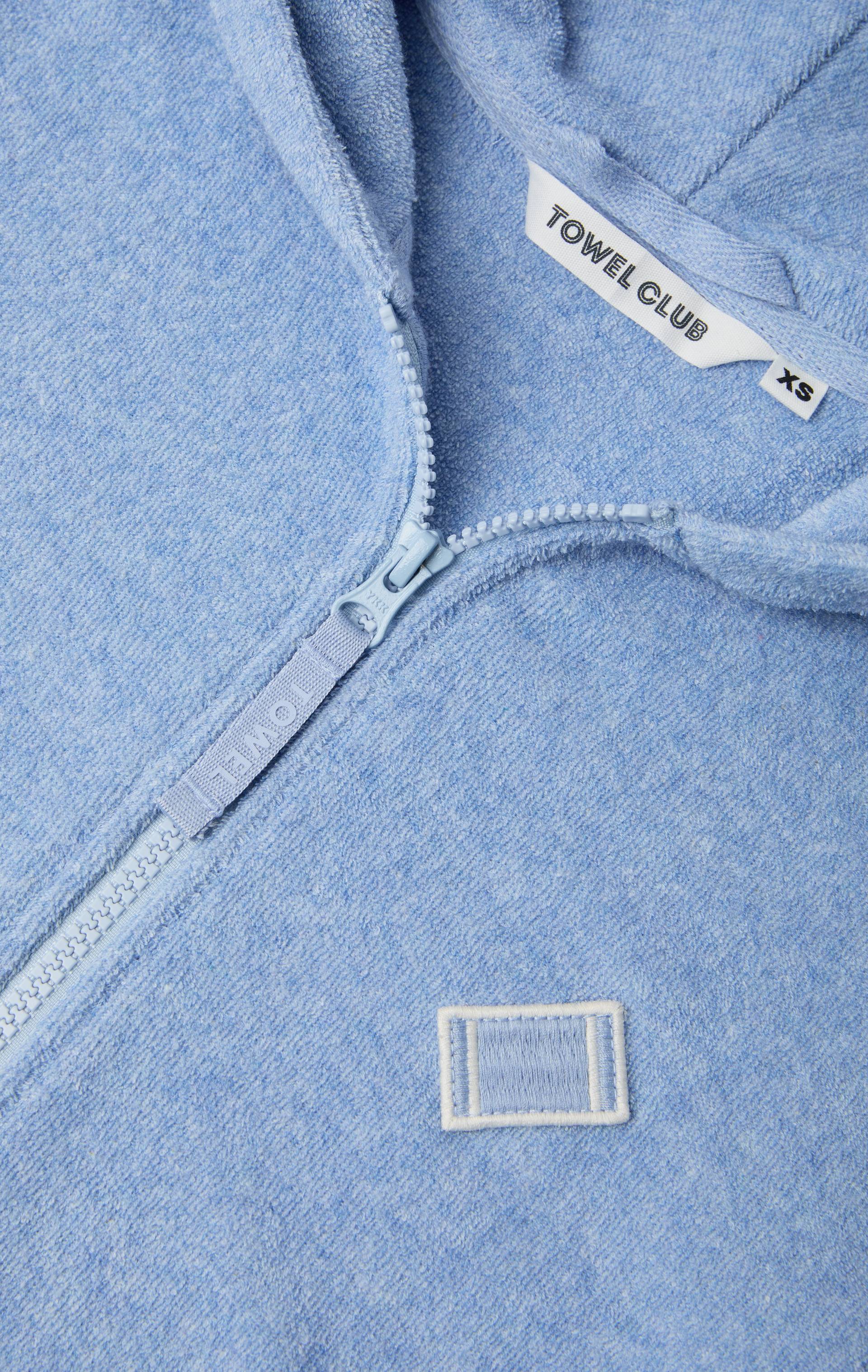 Towel Club Towel Club Short Fitted Jumpsuit Light Blue Melange - 3