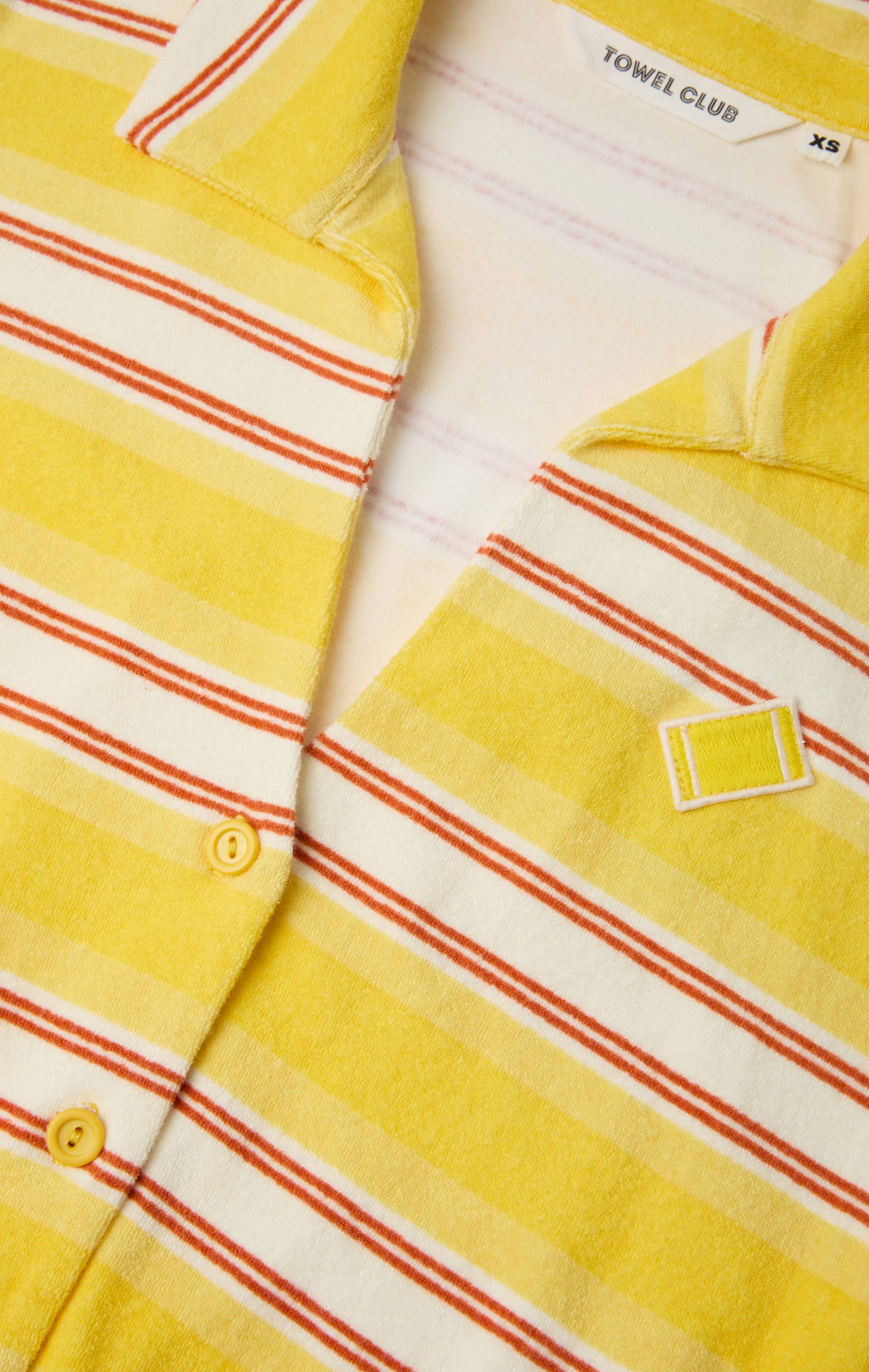 Towel Club Towel Club Retro Short Female Jumpsuit Stripe - 1