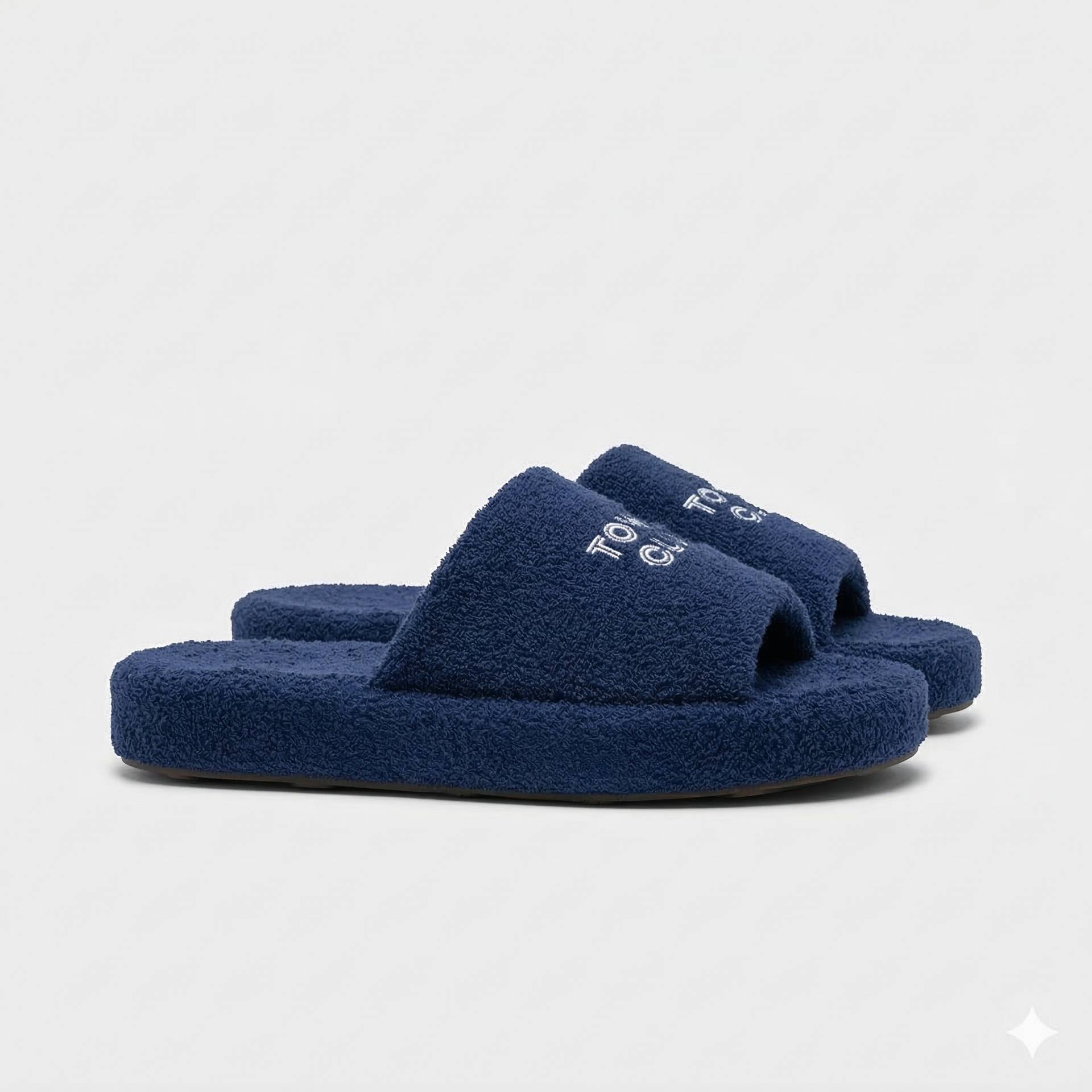 Towel Club Towel Club Slippers Navy - 1